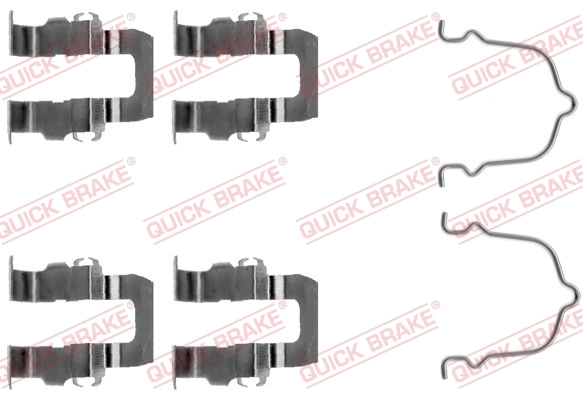 Accessory Kit, disc brake pad